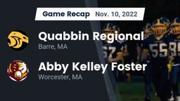 Recap: Quabbin Regional  vs. Abby Kelley Foster 2022