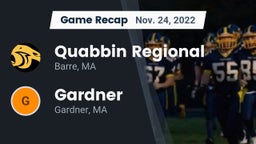 Recap: Quabbin Regional  vs. Gardner  2022