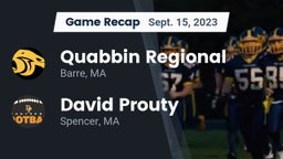 Recap: Quabbin Regional  vs. David Prouty  2023