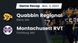 Recap: Quabbin Regional  vs. Montachusett RVT  2023