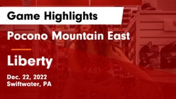 Pocono Mountain East  vs Liberty  Game Highlights - Dec. 22, 2022