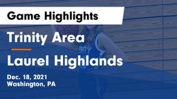 Trinity Area  vs Laurel Highlands  Game Highlights - Dec. 18, 2021