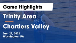 Trinity Area  vs Chartiers Valley  Game Highlights - Jan. 22, 2022