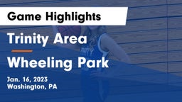 Trinity Area  vs Wheeling Park Game Highlights - Jan. 16, 2023
