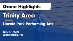 Trinity Area  vs Lincoln Park Performing Arts  Game Highlights - Jan. 17, 2023