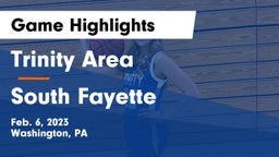 Trinity Area  vs South Fayette  Game Highlights - Feb. 6, 2023