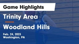Trinity Area  vs Woodland Hills  Game Highlights - Feb. 24, 2023