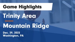 Trinity Area  vs Mountain Ridge  Game Highlights - Dec. 29, 2023