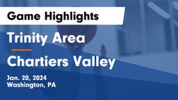 Trinity Area  vs Chartiers Valley  Game Highlights - Jan. 20, 2024