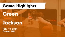 Green  vs Jackson  Game Highlights - Feb. 18, 2021