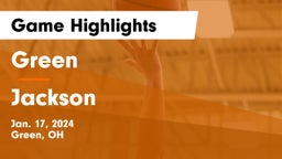 Green  vs Jackson  Game Highlights - Jan. 17, 2024