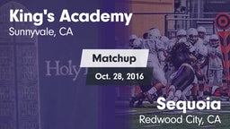Matchup: King's Academy High vs. Sequoia  2016