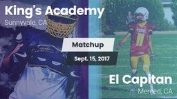 Matchup: King's Academy High vs. El Capitan  2017