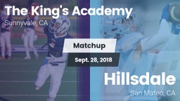 Matchup: The King's Academy H vs. Hillsdale  2018