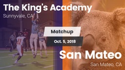 Matchup: The King's Academy H vs. San Mateo  2018