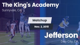 Matchup: The King's Academy H vs. Jefferson  2018