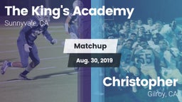 Matchup: The King's Academy H vs. Christopher  2019