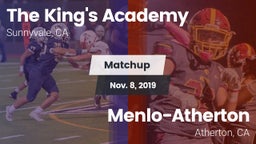 Matchup: The King's Academy H vs. Menlo-Atherton  2019