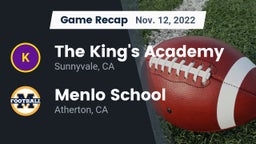 Recap: The King's Academy  vs. Menlo School 2022