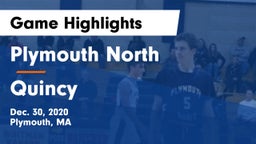 Plymouth North  vs Quincy  Game Highlights - Dec. 30, 2020