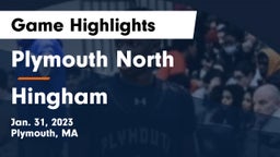 Plymouth North  vs Hingham  Game Highlights - Jan. 31, 2023