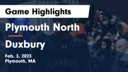 Plymouth North  vs Duxbury  Game Highlights - Feb. 3, 2023