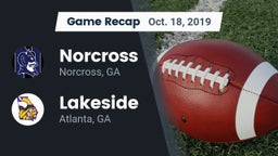 Recap: Norcross  vs. Lakeside  2019