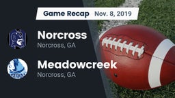 Recap: Norcross  vs. Meadowcreek  2019