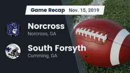 Recap: Norcross  vs. South Forsyth  2019