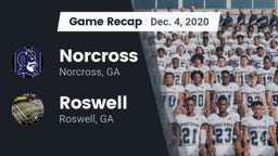 Recap: Norcross  vs. Roswell  2020