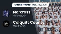 Recap: Norcross  vs. Colquitt County  2020