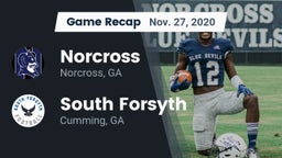 Recap: Norcross  vs. South Forsyth  2020