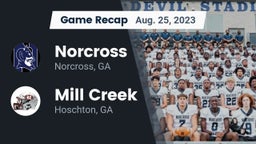Recap: Norcross  vs. Mill Creek  2023