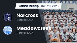 Recap: Norcross  vs. Meadowcreek  2023