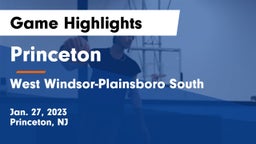 Princeton  vs West Windsor-Plainsboro South  Game Highlights - Jan. 27, 2023