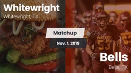 Matchup: Whitewright High vs. Bells  2019