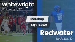 Matchup: Whitewright High vs. Redwater  2020
