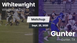 Matchup: Whitewright High vs. Gunter  2020