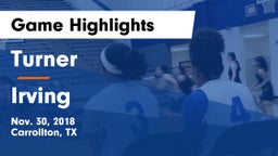 Turner  vs Irving  Game Highlights - Nov. 30, 2018