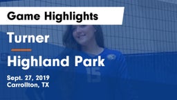 Turner  vs Highland Park  Game Highlights - Sept. 27, 2019