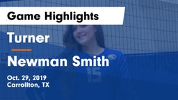 Turner  vs Newman Smith  Game Highlights - Oct. 29, 2019