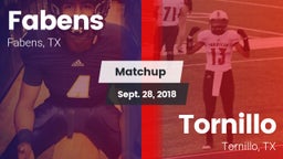 Matchup: Fabens  vs. Tornillo  2018