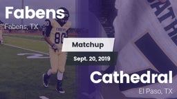 Matchup: Fabens  vs. Cathedral  2019