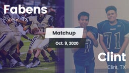 Matchup: Fabens  vs. Clint  2020