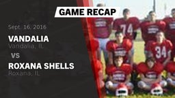 Recap: Vandalia  vs. Roxana Shells  2016