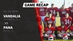 Recap: Vandalia  vs. Pana  2016