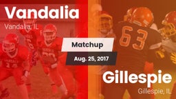 Matchup: Vandalia  vs. Gillespie  2017
