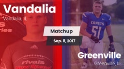 Matchup: Vandalia  vs. Greenville  2017