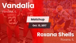 Matchup: Vandalia  vs. Roxana Shells  2017