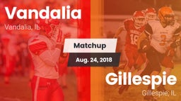 Matchup: Vandalia  vs. Gillespie  2018